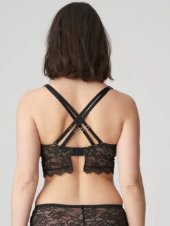 PrimaDonna Arau Bralette Top -FOREVER YOUR LINGERIE 0863290BraletteTopBlackBackCrossedStraps