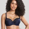 Panache Serene Full Cup Bra 2 Panache Serene Full Cup Bra -FOREVER YOUR LINGERIE 10305PanacheSereneMidnightFront