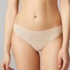 Simone Perele Essential Thong -FOREVER YOUR LINGERIE 13V710SimonePereleEssentialTangaPeauRoseFront