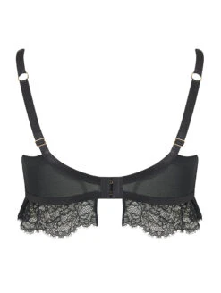 Pour Moi India Padded Demi Bra 11 Pour Moi India Padded Demi Bra -FOREVER YOUR LINGERIE 20312IndiaGarterBeltBlackBackEdited 3f14c865 520c 43df 9403 51e895387b96