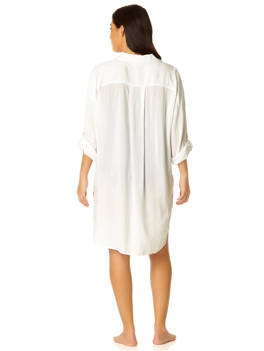 Anne Cole Boyfriend Swim Cover Up 4 Anne Cole Boyfriend Swim Cover Up - Image 2