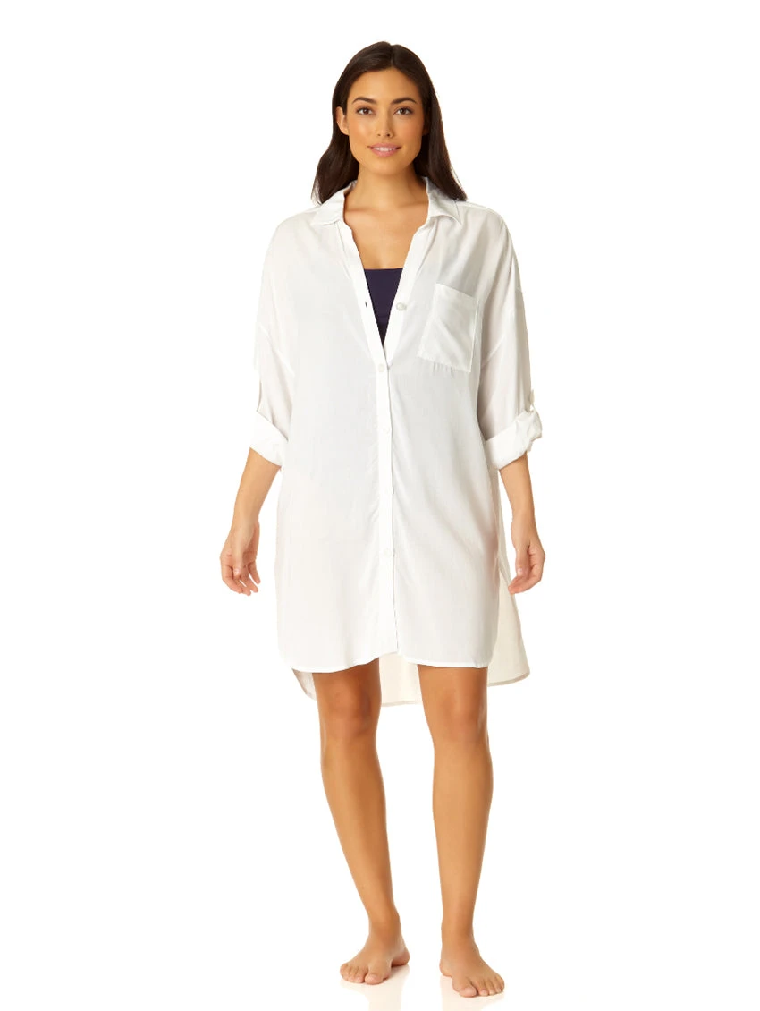 Anne Cole Boyfriend Swim Cover Up 3 Anne Cole Boyfriend Swim Cover Up