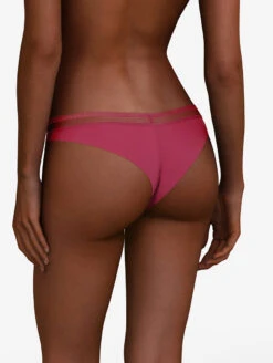 Passionata Dream Today Thong 5 Passionata Dream Today Thong -FOREVER YOUR LINGERIE 40H7ThongRubyPinkBack