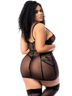 Mapale Babydoll With G-String -FOREVER YOUR LINGERIE 7488BabydollWithG StringBackEditedPlus