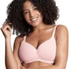 Royce Skyla Wirefree T-Shirt Bra 2 Royce Skyla Wirefree T-Shirt Bra -FOREVER YOUR LINGERIE 8022SkylaWireFreeBraRoseFrontOnBodyEdited