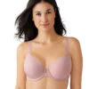 Wacoal Superbly Smooth T-Shirt Bra 2 Wacoal Superbly Smooth T-Shirt Bra -FOREVER YOUR LINGERIE 853342SuperblySmoothContourBraZephyrPinkFrontEdited