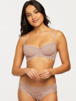 Montelle Flirt Lace Demi Cup Bra 7 Montelle Flirt Lace Demi Cup Bra -FOREVER YOUR LINGERIE 9312FlirtDemiBra9001BrazilianMoonshellFront cacdffe9 5590 4c58 ba5f cfd60df47109
