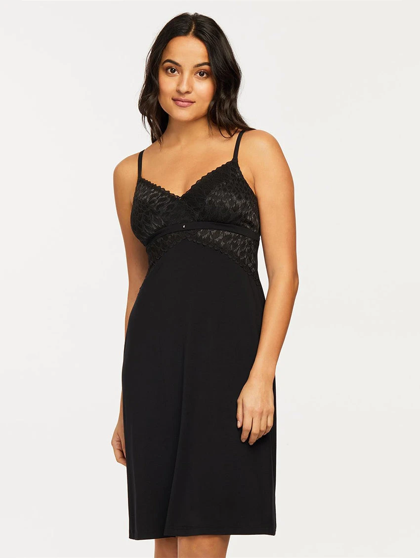 Montelle Modal Bust Support Midi Chemise 3 Montelle Modal Bust Support Midi Chemise