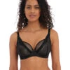 Freya Tailored High Apex Plunge Bra 1 Freya Tailored High Apex Plunge Bra -FOREVER YOUR LINGERIE AA401121HiApexPlungeFront