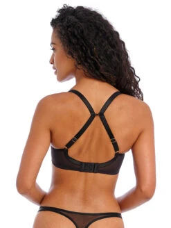 Freya Show Off Moulded Plunge Bra 10 Freya Show Off Moulded Plunge Bra -FOREVER YOUR LINGERIE AA401631PlungeBraBlackBackCrossedBack