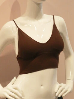 Lilly Longline Ribbed Bralette