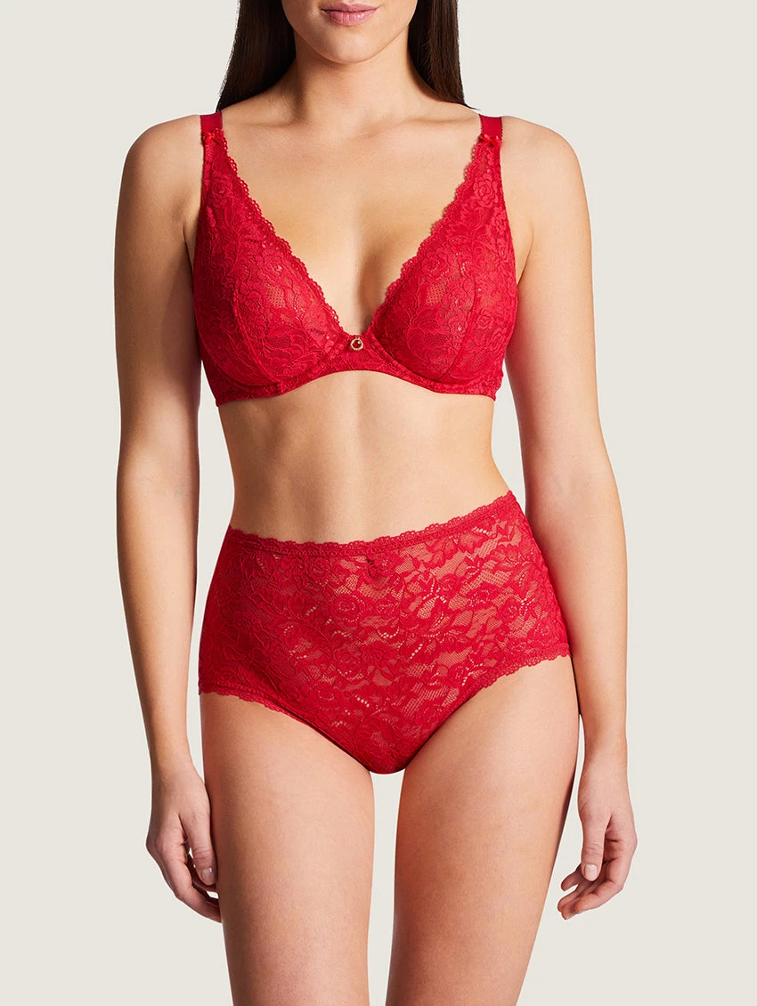 Aubade Rosessence Triangle Full Bust Plunge Bra 5 Aubade Rosessence Triangle Full Bust Plunge Bra - Image 3