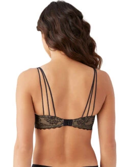 B.Tempt'd No Strings Balcony Bra 8 B.Tempt'd No Strings Balcony Bra -FOREVER YOUR LINGERIE BTempte dbyWacoalNoStringsBalconyBraNight953284Back