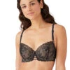 B.Tempt'd No Strings Balcony Bra 1 B.Tempt'd No Strings Balcony Bra -FOREVER YOUR LINGERIE BTempte dbyWacoalNoStringsBalconyBraNight953284Front