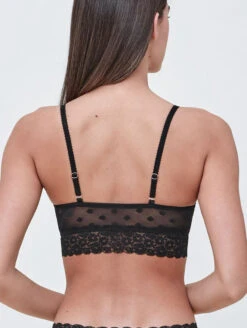Skarlett Blue Dare Bralette 5 Skarlett Blue Dare Bralette -FOREVER YOUR LINGERIE BackDareBraletteBlack
