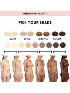 Boomba Demi Boost Inserts 10 Boomba Demi Boost Inserts -FOREVER YOUR LINGERIE BoombaDemiBoostInsertsDifferentSkinTonesEdit ee3f42a2 48a2 4528 82af 3939d7a433d7