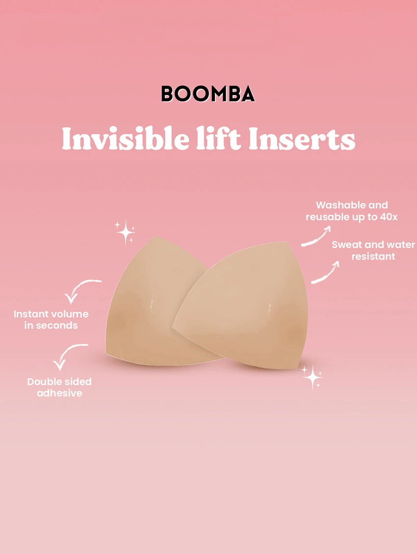 Boomba Invisible Lift Inserts 4 Boomba Invisible Lift Inserts - Image 2