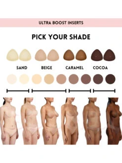 Boomba Ultra Boost Inserts -FOREVER YOUR LINGERIE BoombaUltraBoostInsertsDifferentSkinTonesEdit