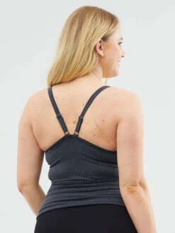 Cake Marshmallow Nursing Tank Top 8 Cake Marshmallow Nursing Tank Top -FOREVER YOUR LINGERIE CakeMaternityMarshmallowNursingTank40 1017BlackBack