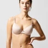 Chantelle Basic Invisible Bra 2 Chantelle Basic Invisible Bra -FOREVER YOUR LINGERIE ChantelleBasicInvisibleSoftPinkC1241Front