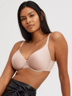 Chantelle C Jolie Memory Foam Bra 11 Chantelle C Jolie Memory Foam Bra -FOREVER YOUR LINGERIE ChantelleCJolieMemoryFoamBraSoftPink13B6FashionAlt