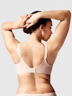 Chantelle Comfort Chic Bra 7 Chantelle Comfort Chic Bra -FOREVER YOUR LINGERIE ChantelleComfortChicUnderwireBraC18J1SoftPinkBack