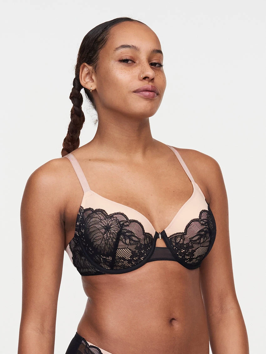 Chantelle Midnight Flowers Bra 4 Chantelle Midnight Flowers Bra - Image 2