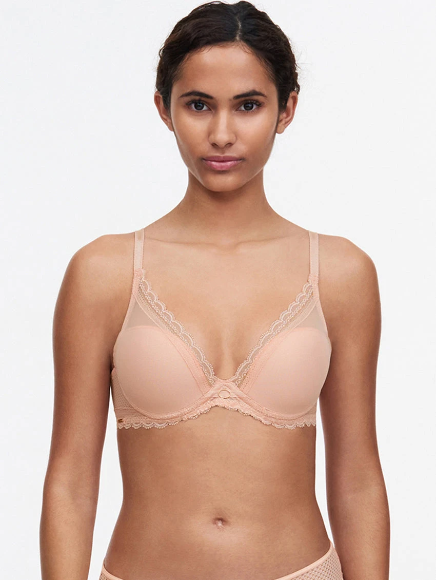 Chantelle Parisian Allure Plunge T-Shirt Bra 3 Chantelle Parisian Allure Plunge T-Shirt Bra