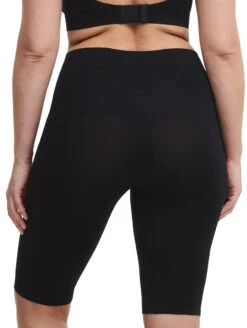 Chantelle Smooth Comfort Long Short 7 Chantelle Smooth Comfort Long Short -FOREVER YOUR LINGERIE ChantelleSmoothComfortHighWaistMidThighShorts10U5BlackBack