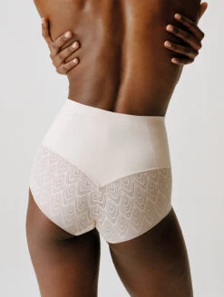 Chantelle Sexy Shape Hi-Waist Full Brief 8 Chantelle Sexy Shape Hi-Waist Full Brief -FOREVER YOUR LINGERIE ChantelleWaltzHiWaistBriefGoldenBeige14K7Back