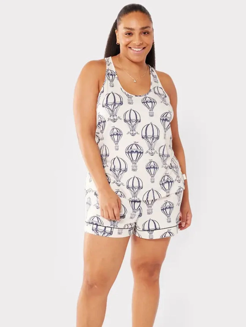 Chelsea Peers PJ Set With Shorts 3 Chelsea Peers PJ Set With Shorts