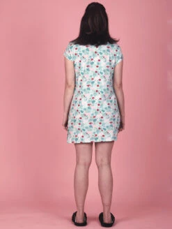 Cool Girl Button Down Sleepshirt 7 Cool Girl Button Down Sleepshirt -FOREVER YOUR LINGERIE CoolGirlButtonDownSleepshirtC318205PalmBack