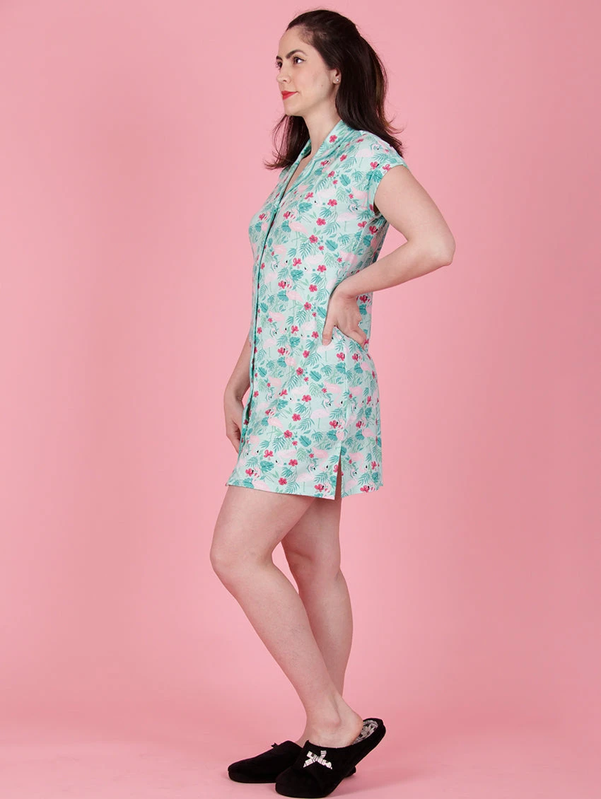 Cool Girl Button Down Sleepshirt 4 Cool Girl Button Down Sleepshirt - Image 2