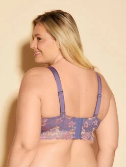 Cosabella Savona Ultra Curvy Longline Bralette 8 Cosabella Savona Ultra Curvy Longline Bralette -FOREVER YOUR LINGERIE CosabellaSavonaUltraCurvyLonglineBraletteSavon1385HimalayanSkyBack