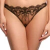 Dita Von Teese Nom De Plume G-String -FOREVER YOUR LINGERIE D23040NomDePlumeG StringBlackFrontEdited