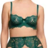 Dita Von Teese Cora Lace Balconette Bra 2 Dita Von Teese Cora Lace Balconette Bra -FOREVER YOUR LINGERIE DitaVonTesseCoraD59020JuniperFront
