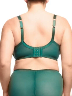 Dita Von Teese Cora Full Figure Balconette Bra 7 Dita Von Teese Cora Full Figure Balconette Bra -FOREVER YOUR LINGERIE DitaVonTesseCoraD99020JuniperCurvyBraBack