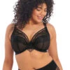 Elomi Priya Plunge Bra 2 Elomi Priya Plunge Bra -FOREVER YOUR LINGERIE EL4550PlungeBraBlackFront