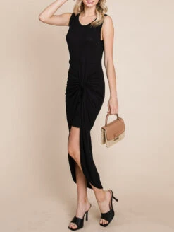 Emerald Samantha Bodycon Midi Dress 13 Emerald Samantha Bodycon Midi Dress -FOREVER YOUR LINGERIE ETD 837SamanthaBodyconMidiDressBlackFrontEdit3