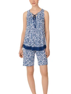 Ellen Tracy Sleeveless PJ Set