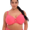 Elomi Charley Bandless Spacer Moulded Bra 1 Elomi Charley Bandless Spacer Moulded Bra -FOREVER YOUR LINGERIE ElomiCharleyMouldedSpacerBraHoneysuckleEL4383Front