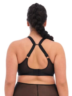 Elomi Matilda Plunge Bra 10 Elomi Matilda Plunge Bra -FOREVER YOUR LINGERIE ElomiMatildaBlackStarEL8900BraJhookBack