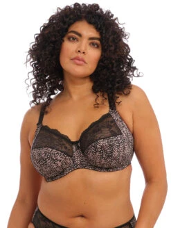 Elomi Morgan Bra 11 Elomi Morgan Bra -FOREVER YOUR LINGERIE ElomiMorganBraEbonyEL4110Front