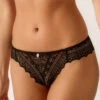 Empreinte Cassiopee Thong 1 Empreinte Cassiopee Thong -FOREVER YOUR LINGERIE EmpreinteCassiopeeThong01151BlackFront