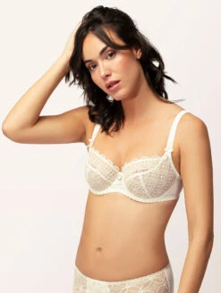 Empreinte Romy Low Neck Bra 8 Empreinte Romy Low Neck Bra -FOREVER YOUR LINGERIE EmpreinteRomyLowNeckBraNatural08212Side