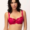 Empreinte Thalia Low Neck Bra 2 Empreinte Thalia Low Neck Bra -FOREVER YOUR LINGERIE EmprienteThaliaLowNeckBraRose01856Front