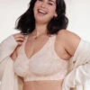 Evelyn & Bobbie The Evelyn Bra 1 Evelyn & Bobbie The Evelyn Bra -FOREVER YOUR LINGERIE EvelynandBobbieTheEvelynChampagneGinkgoFashion