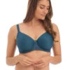 Fantasie Ana Moulded Spacer Bra 1 Fantasie Ana Moulded Spacer Bra -FOREVER YOUR LINGERIE FL6701MoldedSpacerBraTealFront