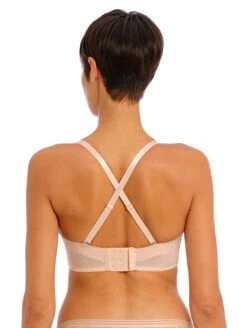 Freya Tailored Moulded Strapless Bra 13 Freya Tailored Moulded Strapless Bra -FOREVER YOUR LINGERIE FreyaTailoredStraplessBraAA401109LatteNaturalBackAlt2
