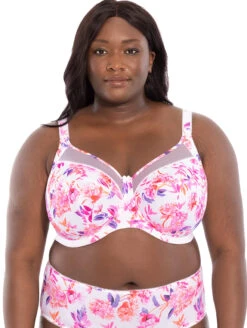 Goddess Kayla Bra 6 Goddess Kayla Bra -FOREVER YOUR LINGERIE GD6162KaylaBraSummerBloomFrontEdit